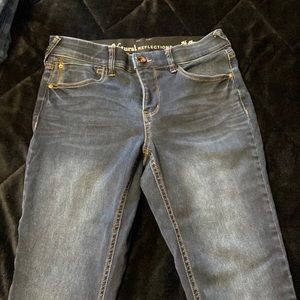 Natural Reflections Ab Slimmer boot cut jeans size 6 NWOT